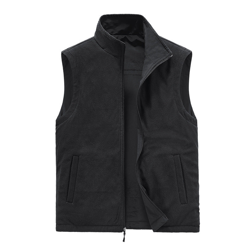 Herren Fleece Weste Echo Archive