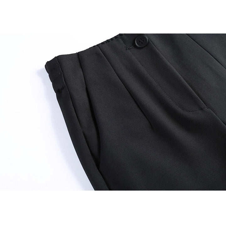 Damen Elegante und bequeme High-Waist Stoffhose Echoarchiv