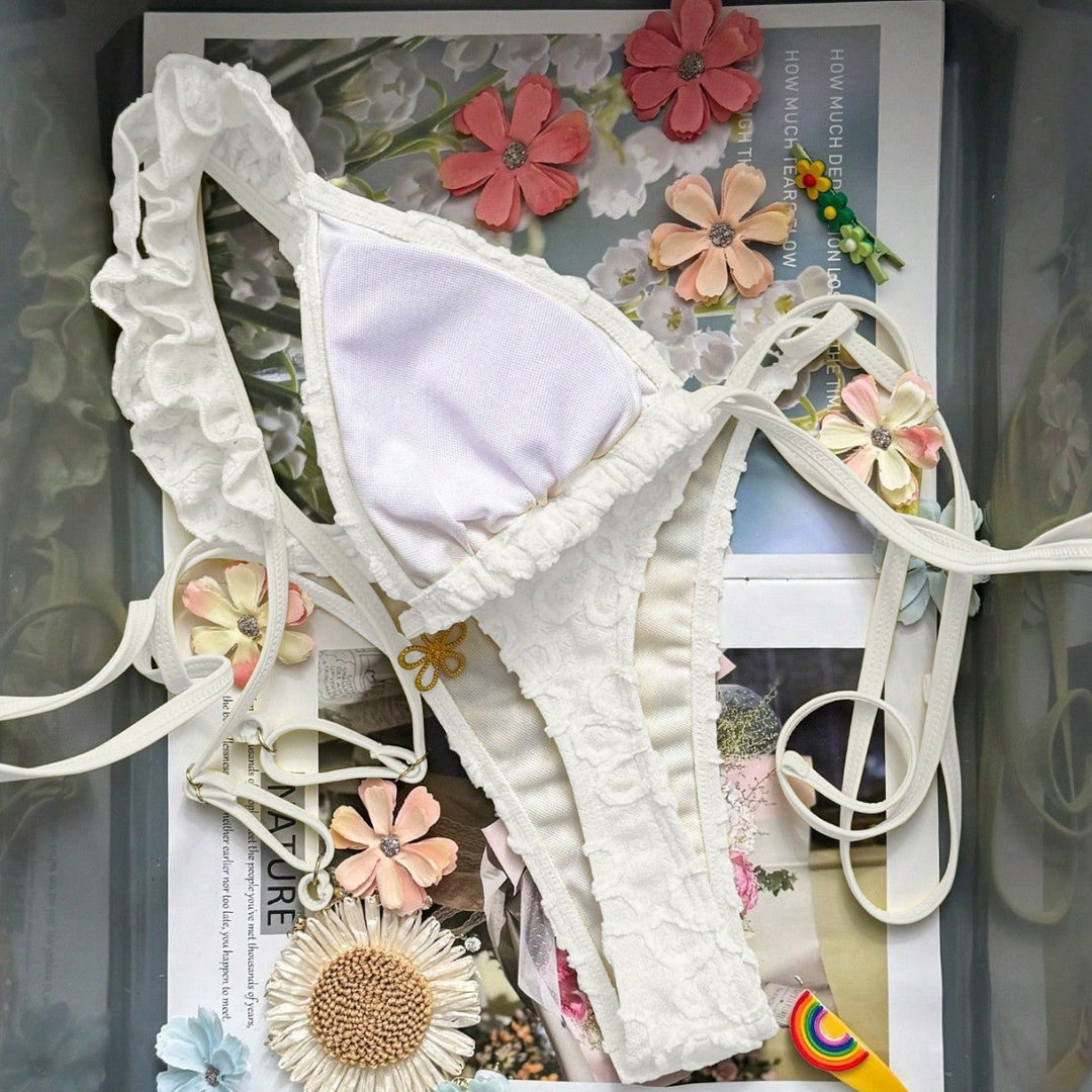 Damen Blumenverziertes Bikini-Set Echo Archiv