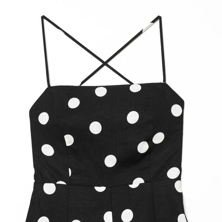 Damen Maxikleid mit eleganten Trägern Echo Archiv