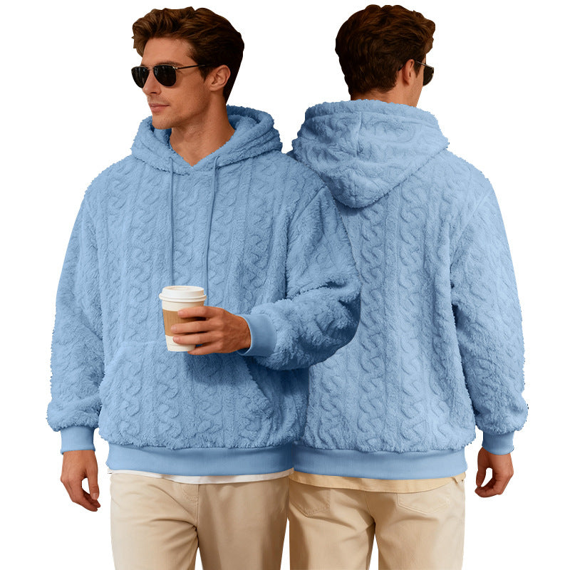 Herren Kuscheliger Kapuzenpullover Echoarchiv