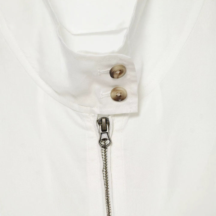 Damen Kurzerblouson im minimalistischen Clean‑Look mit hohem Stehkragen und elastischem Bund Echo Archiv