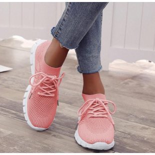 Damen atmungsaktiver Strick-Sneaker mit flexibler Segmentsohle und Komfortfußbett Echo Archiv