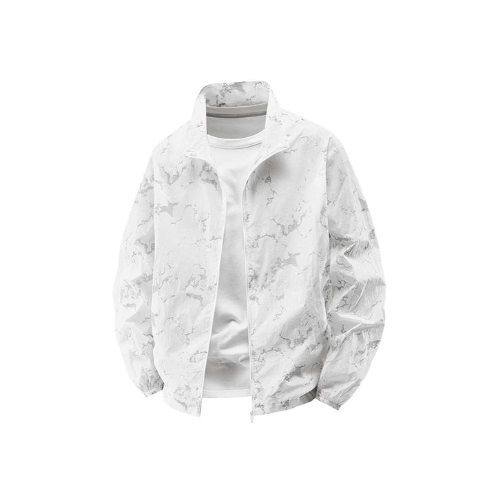 Herren Leichte Übergangsjacke mit praktischem Windschutz Echo Archiv