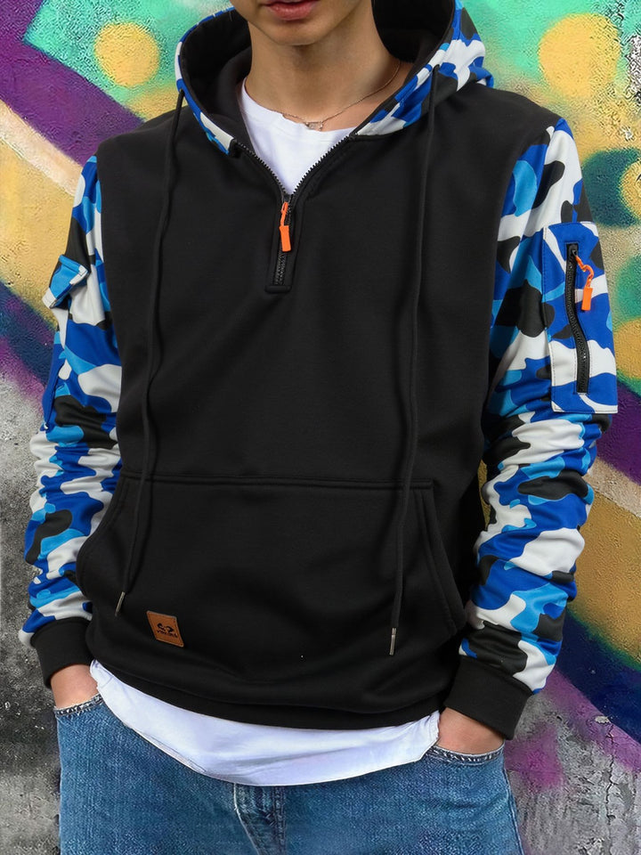 Herren Funktionale Kapuzenjacke Echo Archiv