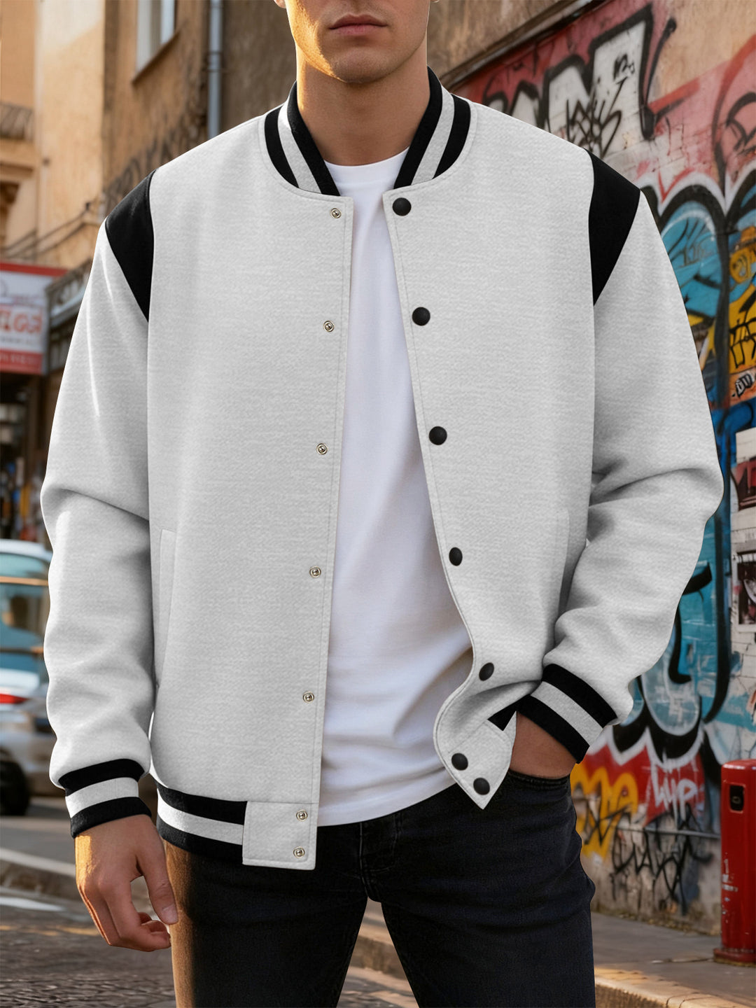 Herren Baseballjacke Echoarchiv