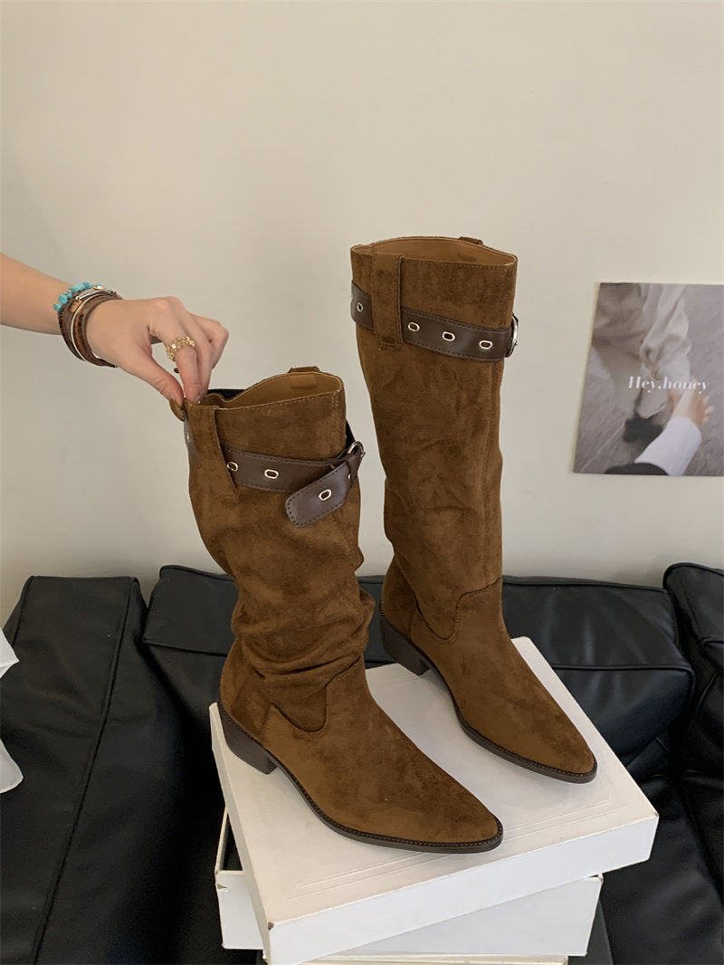 Damen Modische Stiefel Echo Archiv