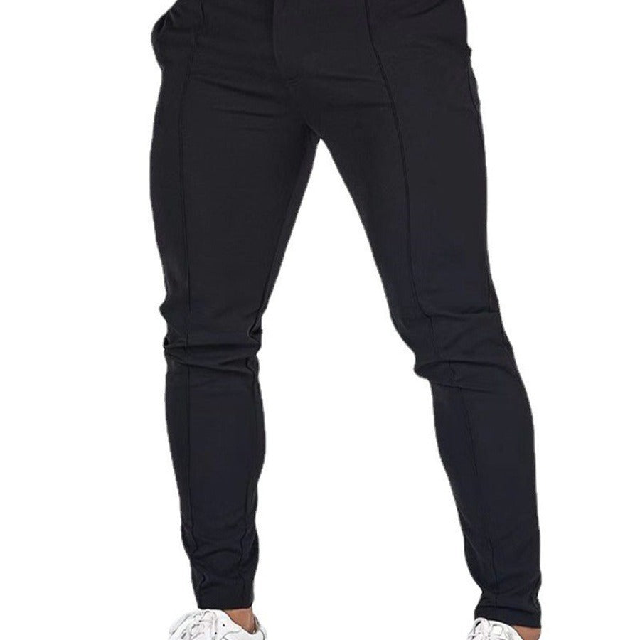 Herren Slim-Fit Anzughose mit eleganten Details Echoarchiv