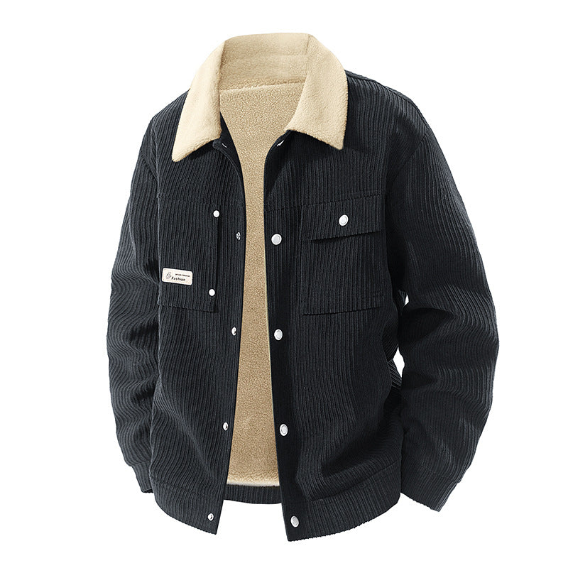 Herren Freizeitjacke mit Fleece-Innenfutter Echo Archive