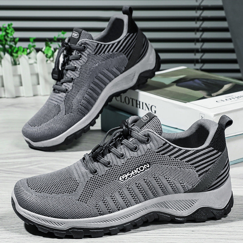 Herren nan flexible Mesh-Trailrunner mit stoßdämpfender EVA-Zwischensohle, Schnellzug-Schnürung und griffiger Outdoor-Profilsohle Echo Archiv