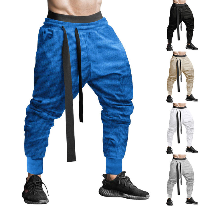 Herren Sportliche Relaxed Fit Jogginghose mit verstellbarem Bund Echoarchiv
