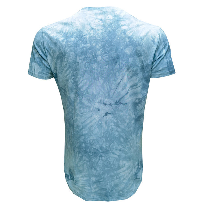 Herren T-Shirt mit einzigartigem Batikdesign und Rundhalsausschnitt Echoarchiv