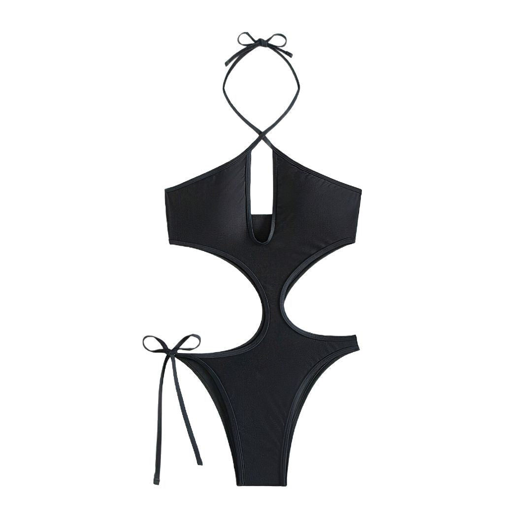 Damen Einteiler Badeanzug mit trendigem Cut-Out Design Echo Archiv