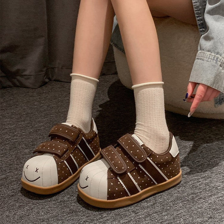 Damen Sneakers mit breiten Klettverschlüssen und lässigem Design Echo Archiv