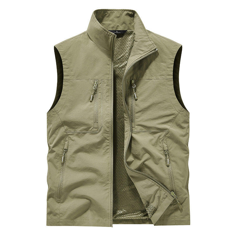 Herren funktionale Outdoor-Weste Echo Archiv