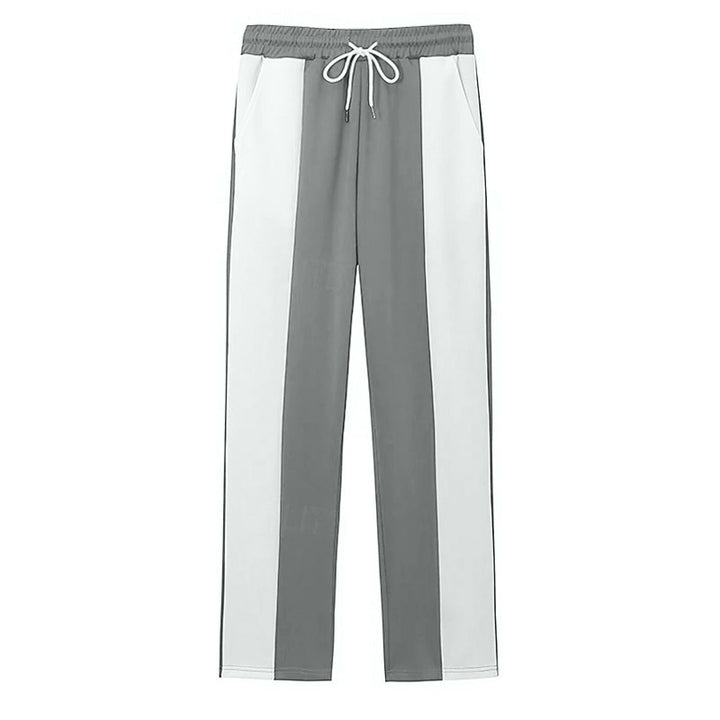 Herren Sportliche Freizeithose mit seitlichen Streifen und elastischem Bund Echoarchiv