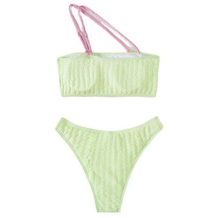Damen Bikini-Set mit verspieltem Wickeldesign und elastischen Details Echo Archiv