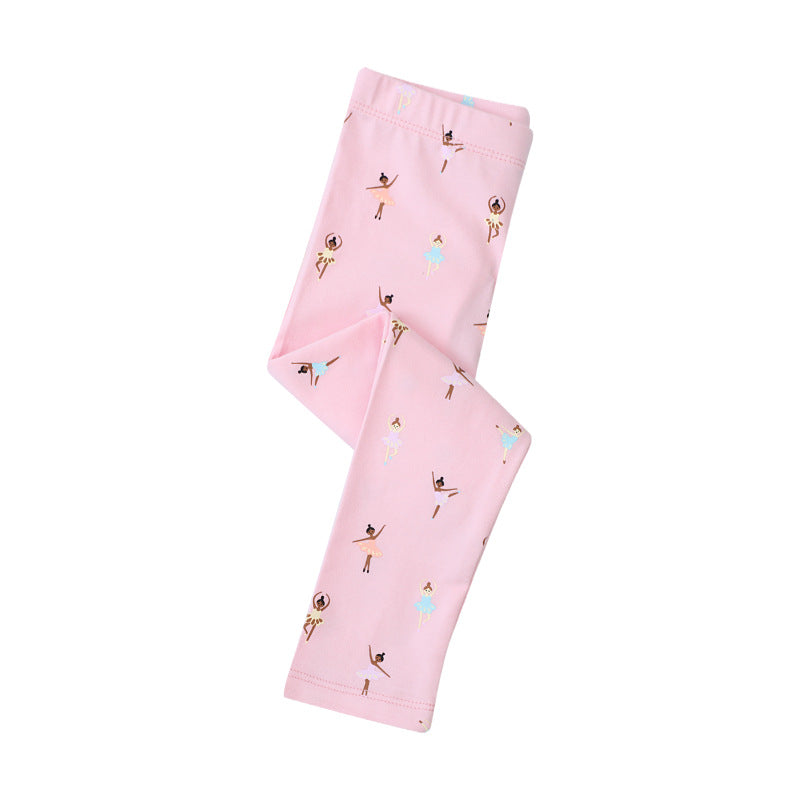 Mädchen Leggings mit bezauberndem Ballett-Motiv Echo Archiv