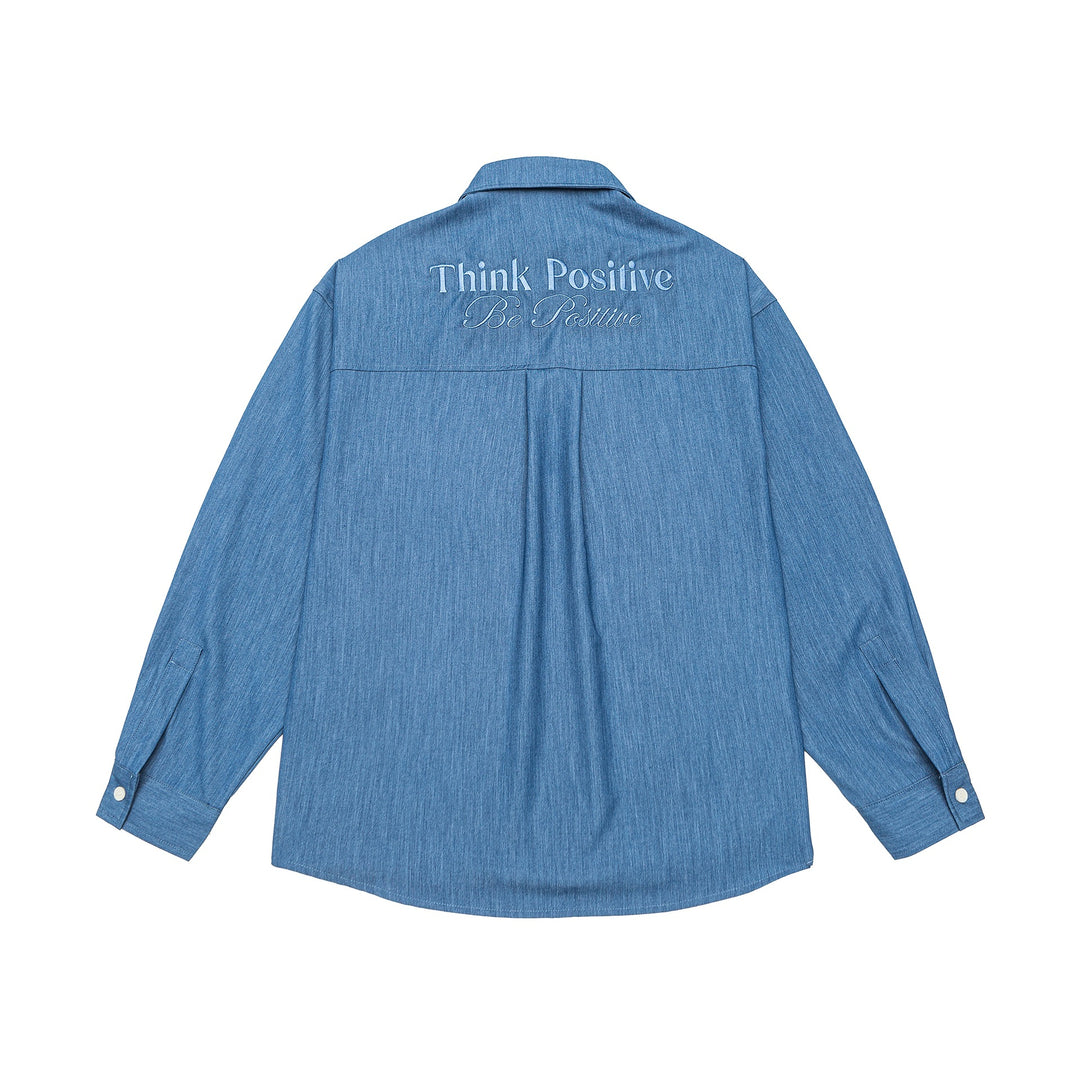 Herren Overshirt aus schwerer Twill‑Qualität mit verdeckter Knopfleiste und Brusttaschen Echoarchiv