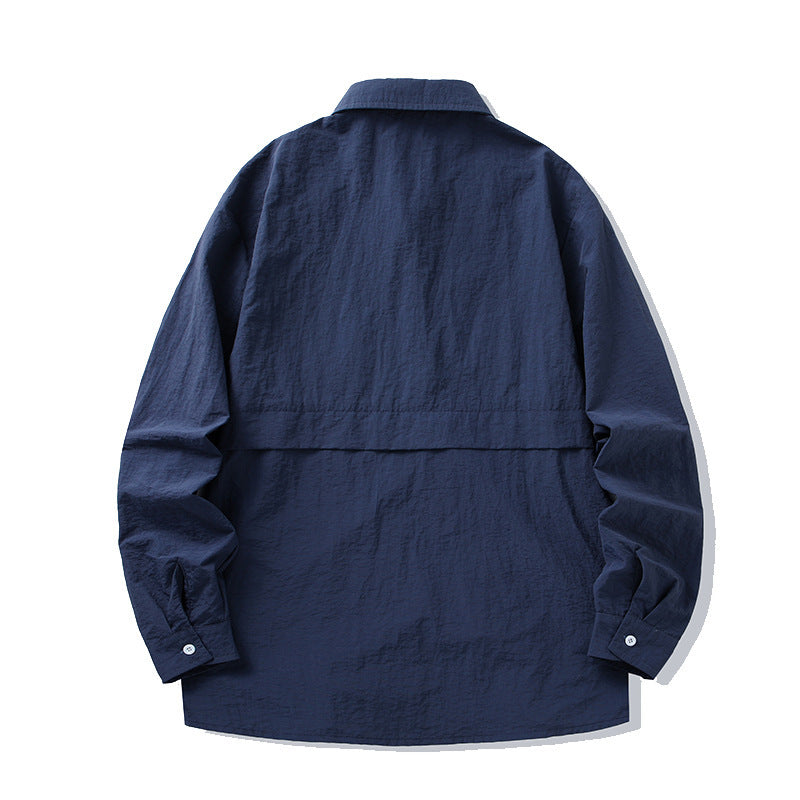 Herren Trendige und lässige Utility-Hemdjacke Echo Archiv