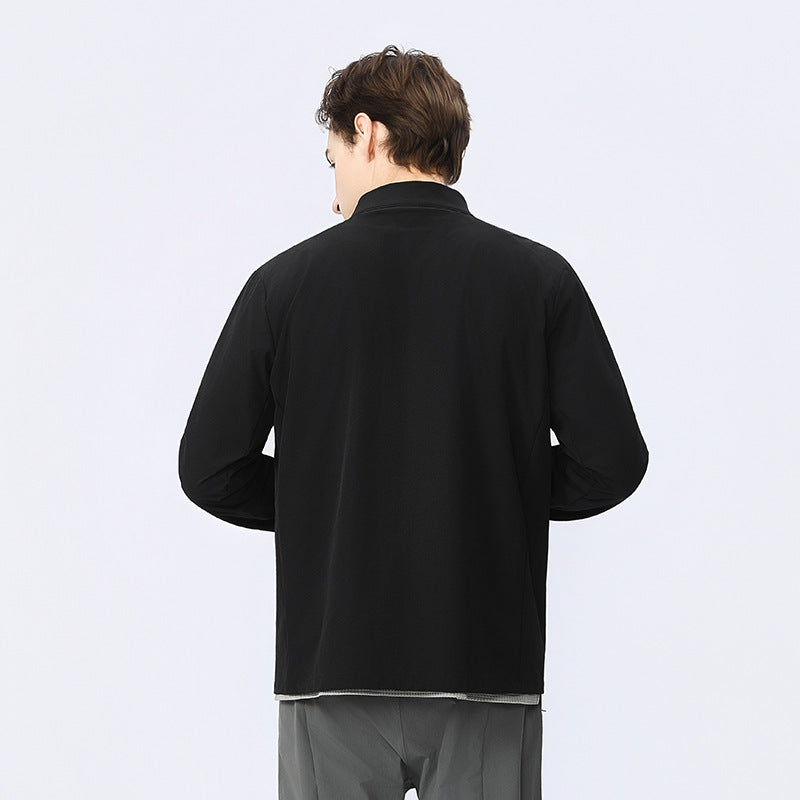 Herren Sportliche Windjacke Echoarchiv