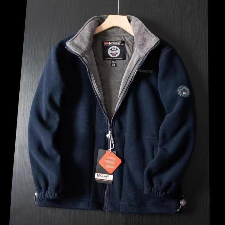 Herren Weiche Fleecejacke Echo Archiv