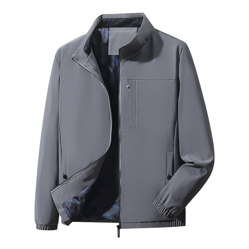 Herren Atmungsaktive Softshell-Jacke mit hohen Kragen Echo Archiv