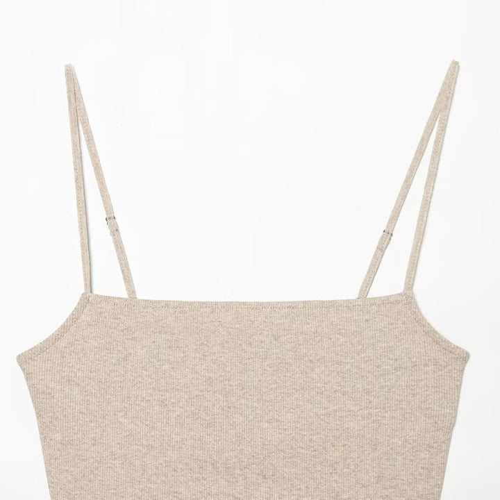 Damen Crop-Top mit funkelnden Pailletten und schmalen Trägern Echo Archiv