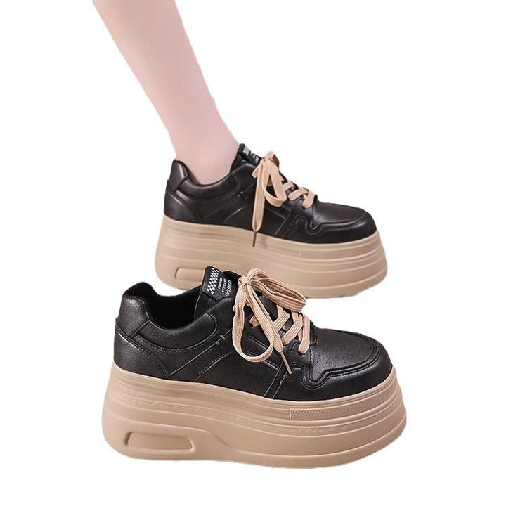 Damen Plateausneaker mit robustem Obermaterial und modischer Schnürung Echo Archiv