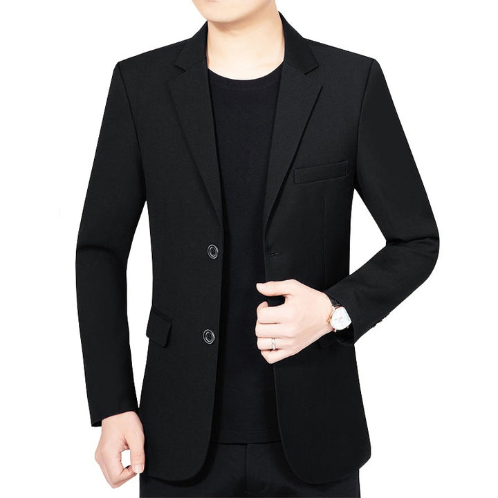 Herren Schlankes Business-Sakko mit minimalistischem Design und Stretch-Komfort – Tianoro