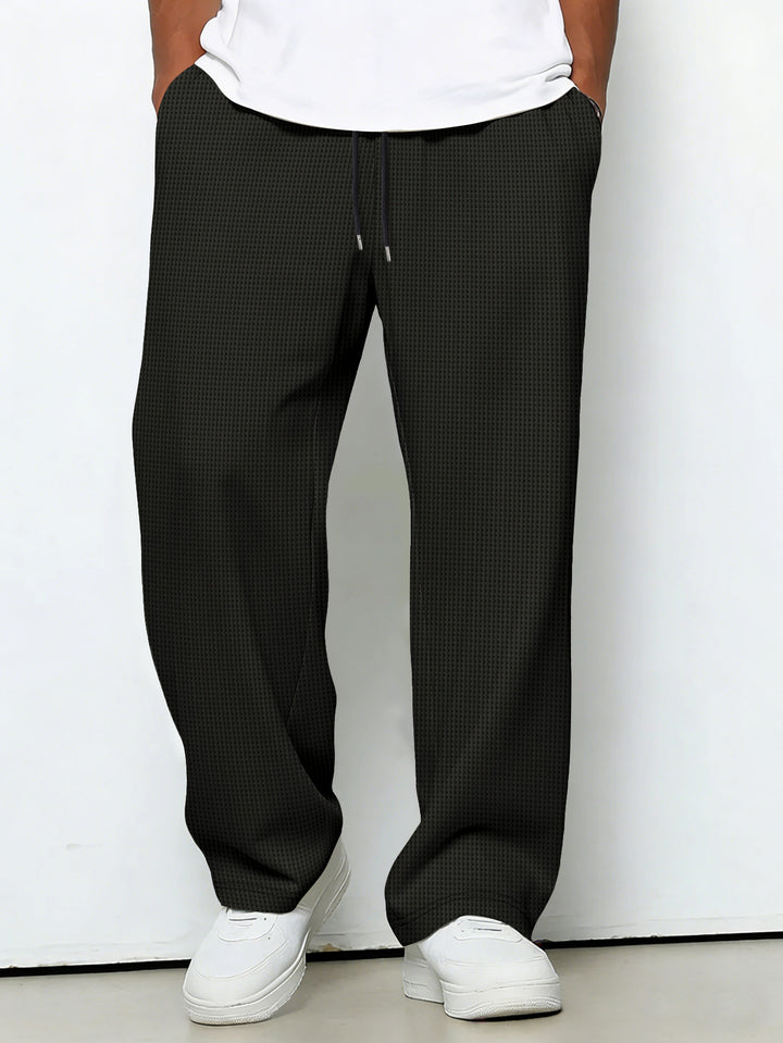 Herren lockere Jogginghose mit Kordelzug und seitlichen Eingrifftaschen – Sorevano