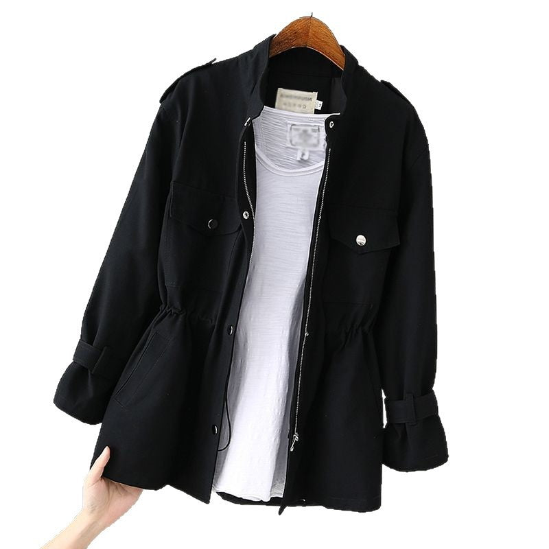 Damen Modische Utility-Jacke Echo Archiv