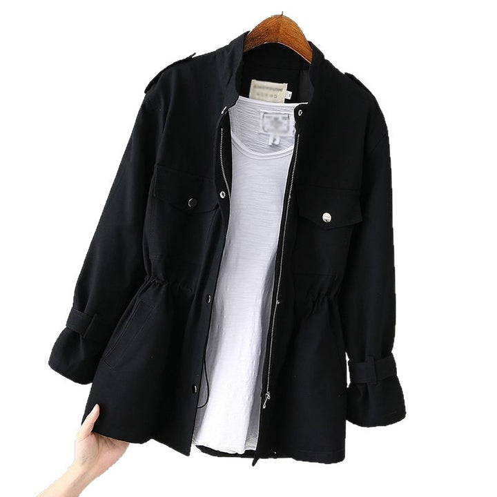 Damen Modische Utility-Jacke Echo Archiv