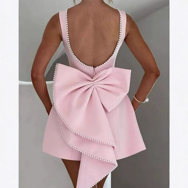 Damen A-Linien Cocktailkleid mit Perlenverzierung Echo Archiv