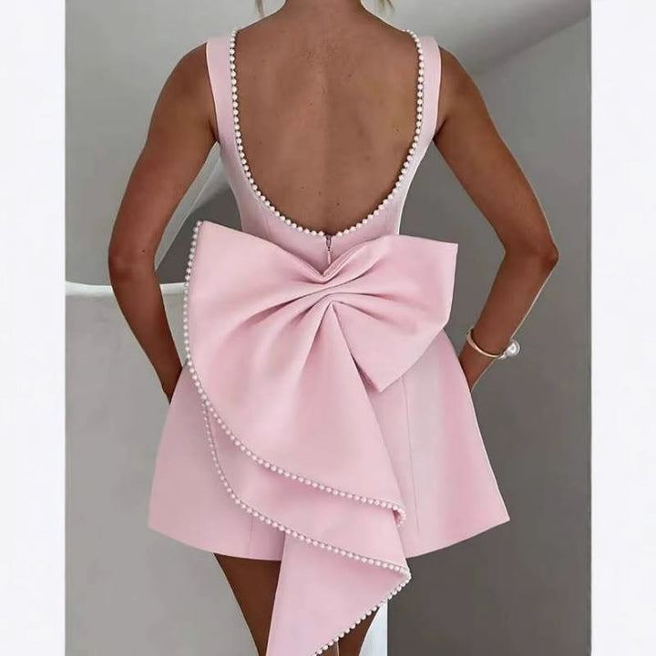 Damen A-Linien Cocktailkleid mit Perlenverzierung Echo Archiv