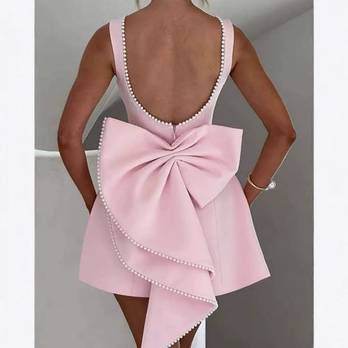 Damen A-Linien Cocktailkleid mit Perlenverzierung Echo Archiv