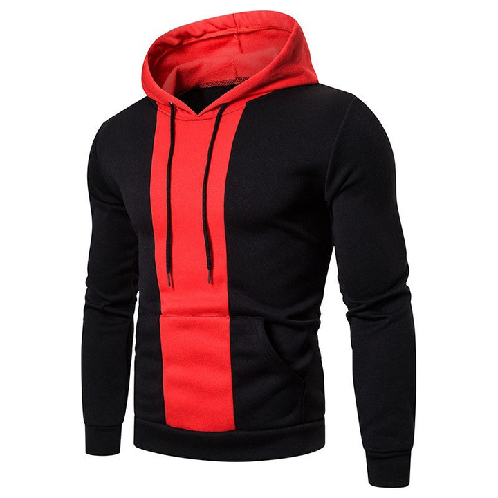 Herren Kapuzenpullover mit modernem Farbblock-Design Echoarchiv