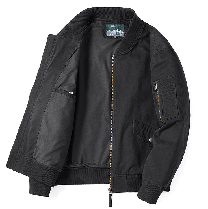 Herren Klassische Bomberjacke Echo Archiv