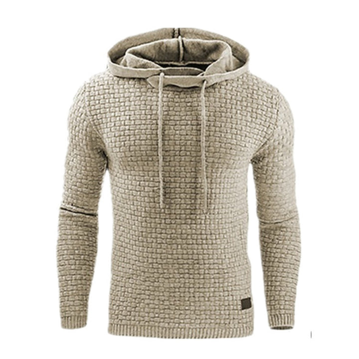 Herren modischer Kapuzenpullover mit strukturierter Oberfläche Echoarchiv