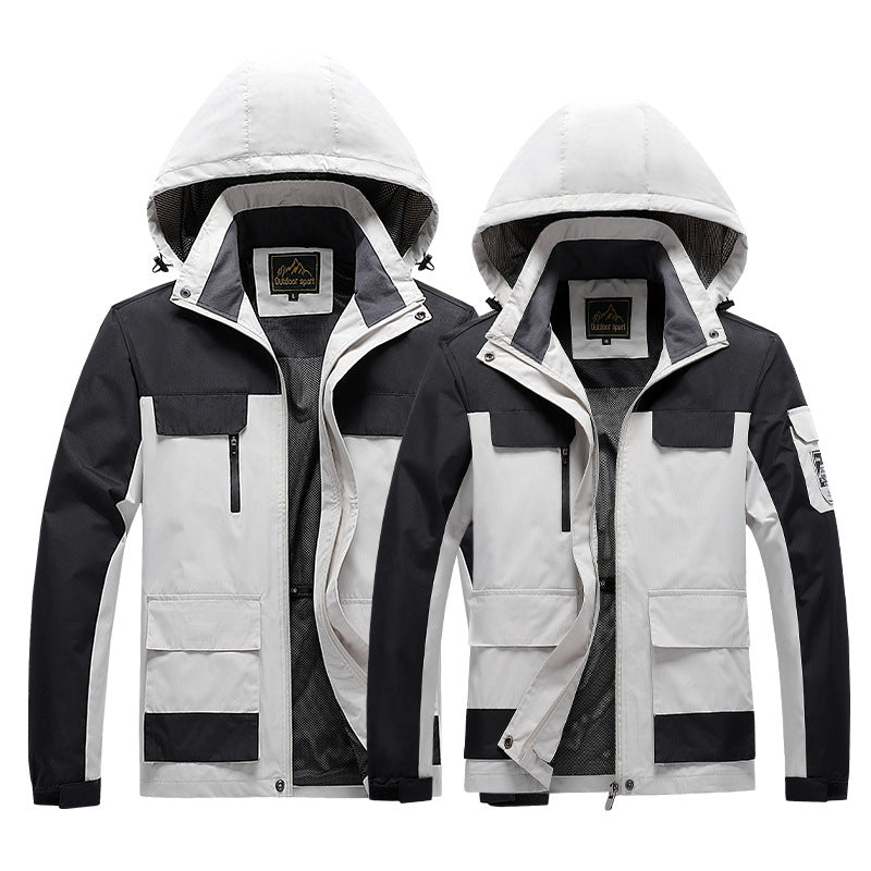 Männermächtiger Outdoor-Feldparka – Taviero