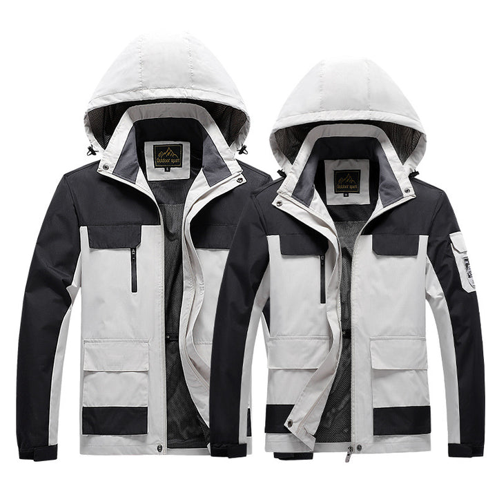Männermächtiger Outdoor-Feldparka – Taviero