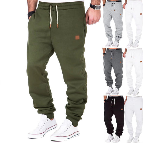 Herren bequeme Freizeit-Jogginghose mit elastischem Bund und praktischen Taschen Echoarchiv