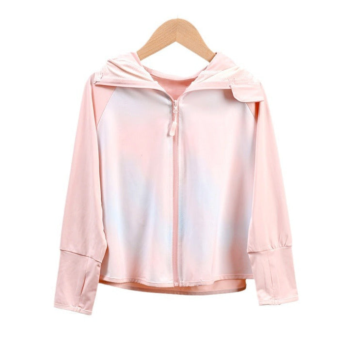 Damen atmungsaktive Sonnenschutzjacke mit Reißverschluss Echo Archiv