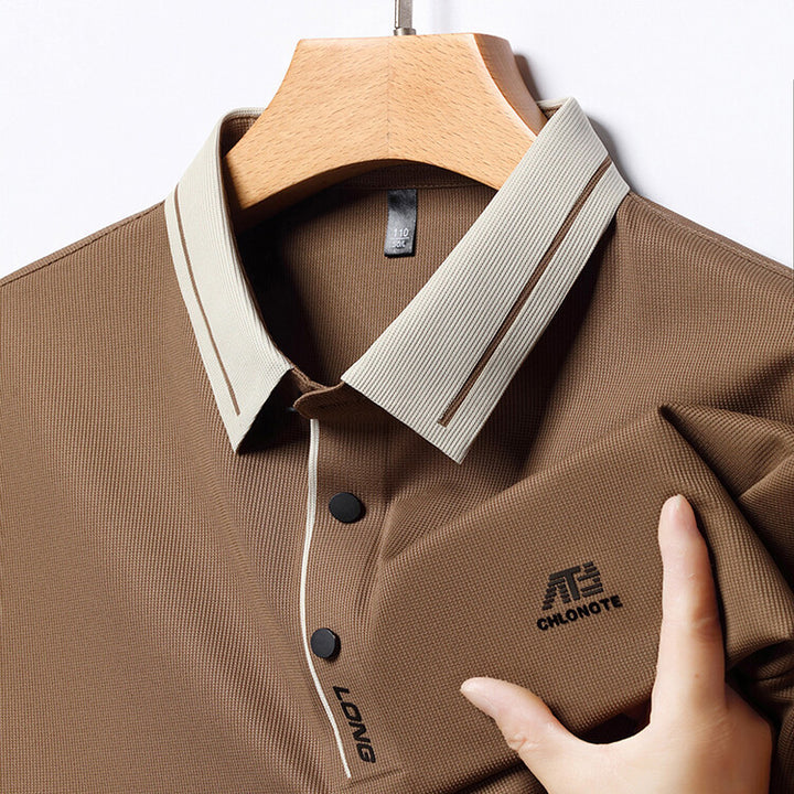 Herren atmungsaktives Poloshirt Echoarchiv