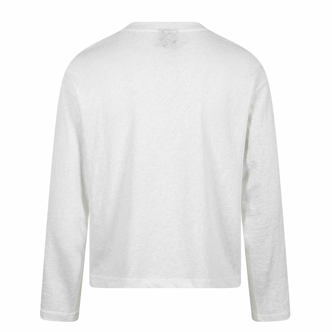 Unisex Langarm-Halbzipshirt mit Stehkragen und Parthenon-Print Echoarchiv