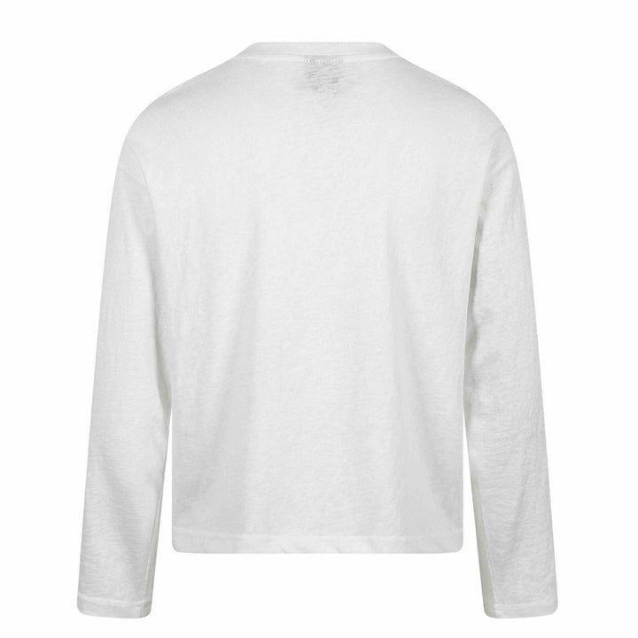Unisex Langarm-Halbzipshirt mit Stehkragen und Parthenon-Print Echoarchiv