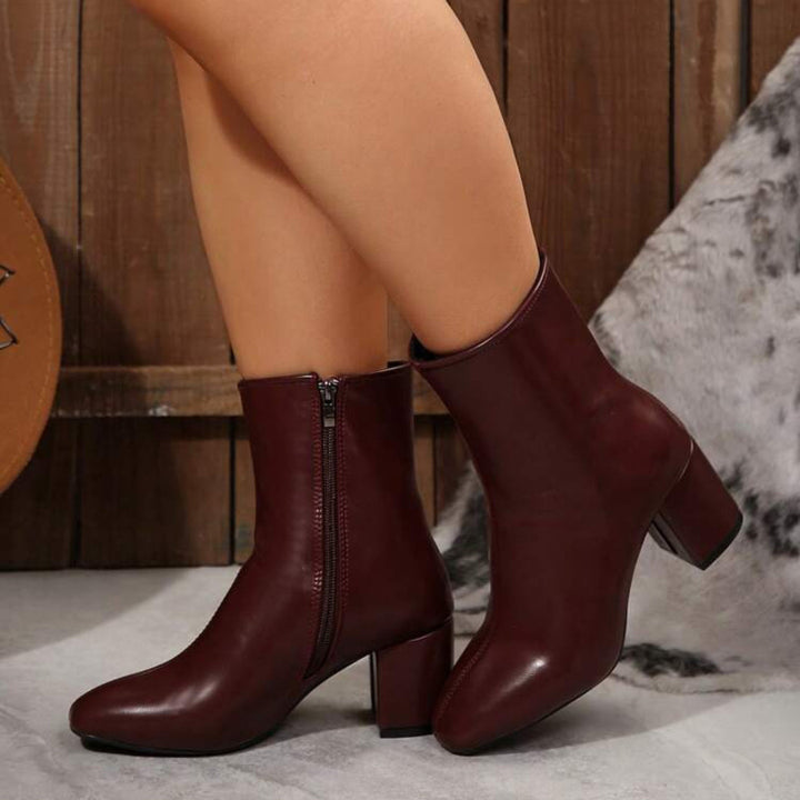 Damen Elegante Blockabsatz Stiefeletten Echo Archiv 1787606100