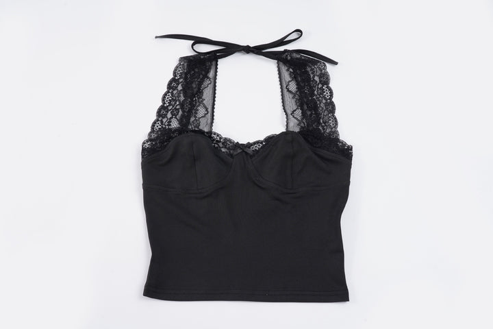 Damen Spitzen-Camisole mit elegantem Schnitt und verspielten Details Echo Archiv