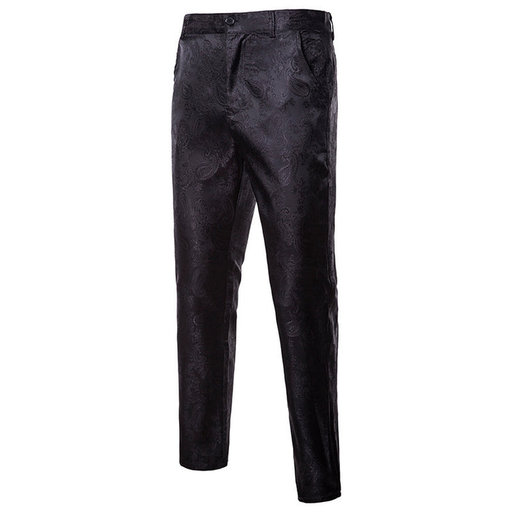 Herren elegante Paisley-Muster Hose Echoarchiv