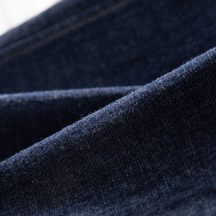 Damen Weite Jeanshose mit elastischem Bund und Tunnelzug Echoarchiv